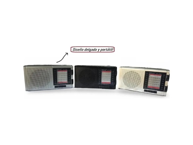 &uu RADIO AM/FM SOLAR BT + USB + SD + AUX KTF-1489S